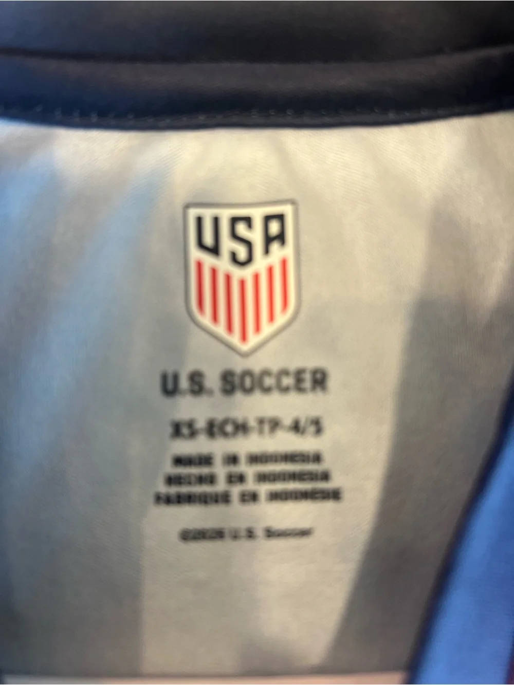 USA Kids Red & Navy Graphic Performance Jersey